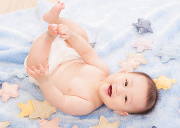 Babies お宮参り、100日祝い、ハーフバースデー